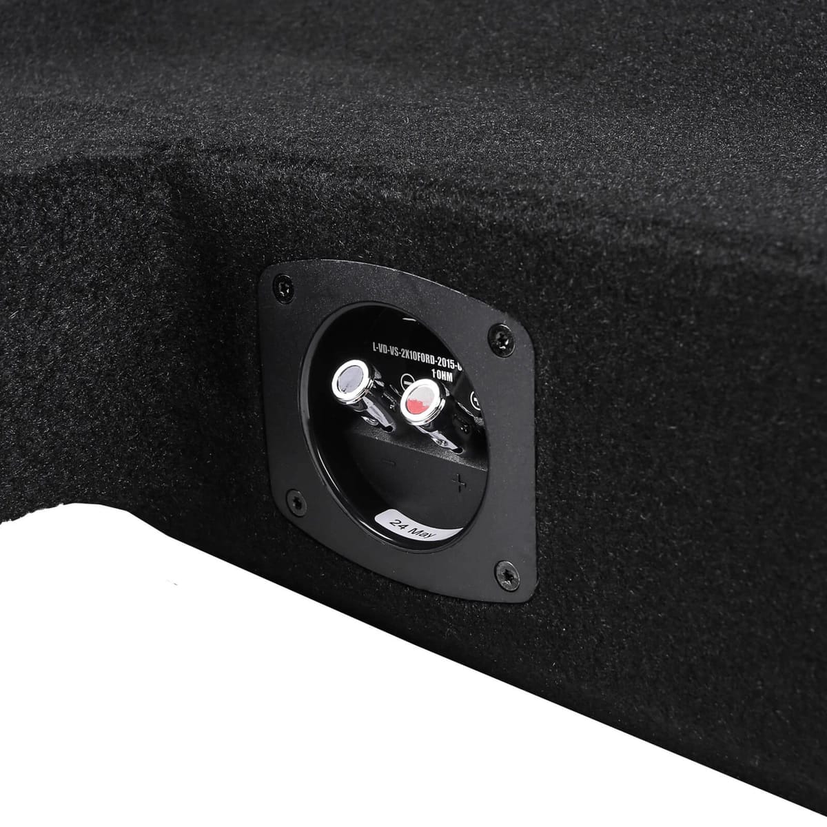 Dual 10" 1,600W Max Power Loaded Subwoofer Enclosure Compatible with 2015-2026 Ford F-150 Super Cab Trucks #6