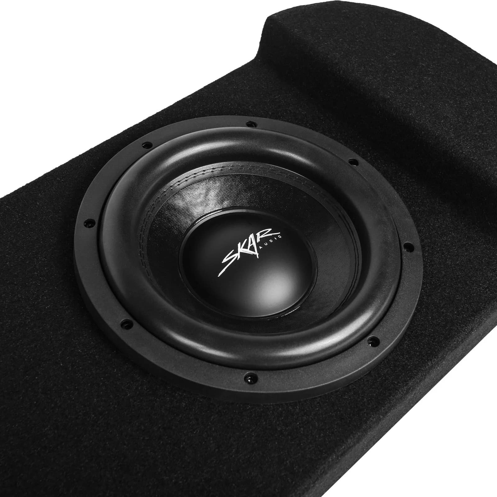 Featured Product Photo 4 for Dual 10" 1,600W Max Power Loaded Subwoofer Enclosure Compatible with 2014-2018 Chevy Silverado & GMC Sierra Crew Cab Trucks