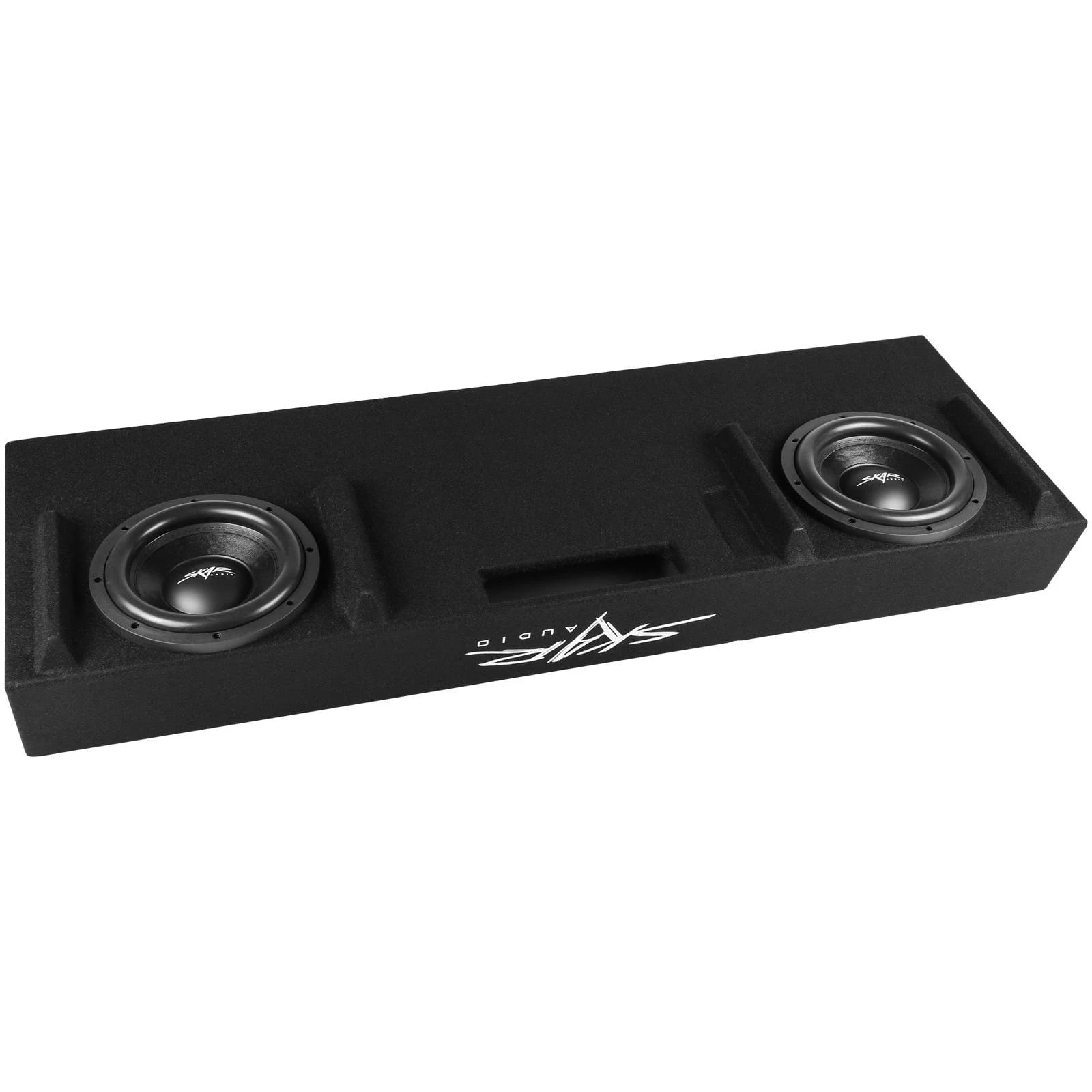Dual 10" 1,600W Max Power Loaded Ported Subwoofer Enclosure Compatible with 2014-2021 Toyota Tundra Crew Max Cab Trucks #1