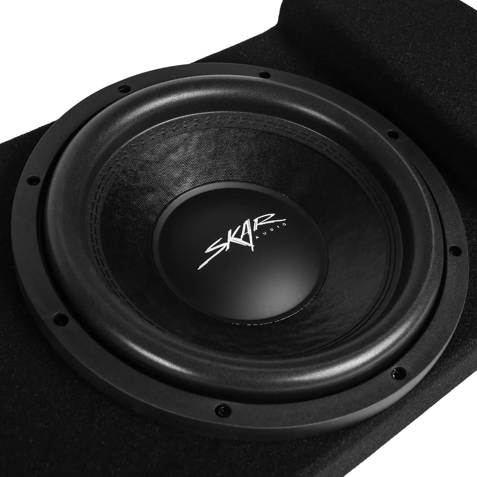 Featured Product Photo 4 for Dual 12" 1,600W Max Power Loaded Subwoofer Enclosure Compatible with 2014-2018 Chevy Silverado & GMC Sierra Crew Cab Trucks