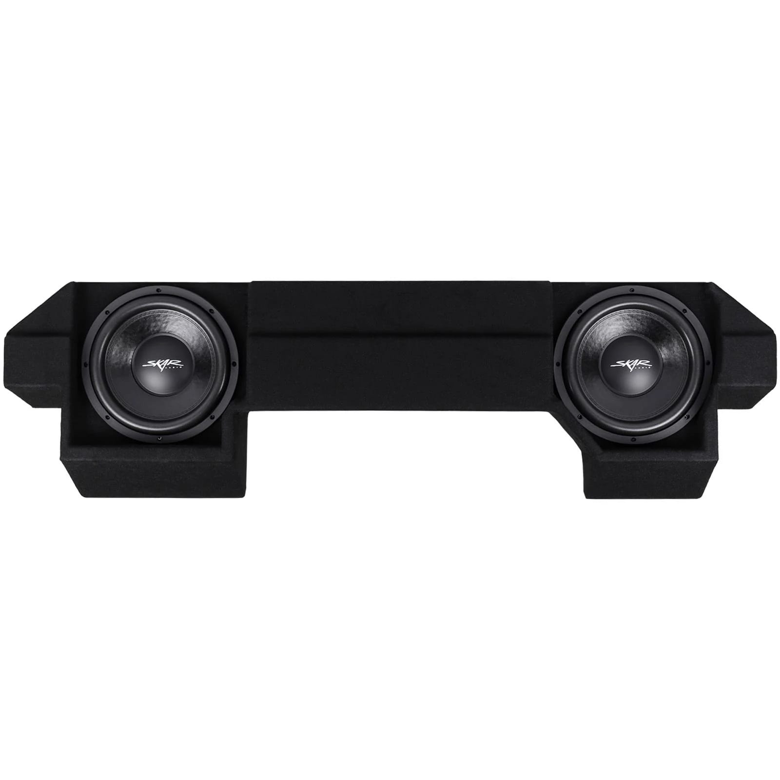 Dual 12" 1,600W Max Power Loaded Subwoofer Enclosure Compatible with 2019-2025 Ram 1500 (5th Gen) Crew Cab Trucks #2