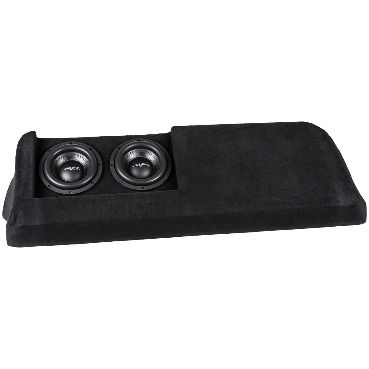 Dual 8" 1,200W Max Power Loaded Ported Subwoofer Enclosure Compatible with 2015-2026 Chevy Colorado/GMC Canyon Crew Cab Trucks #1