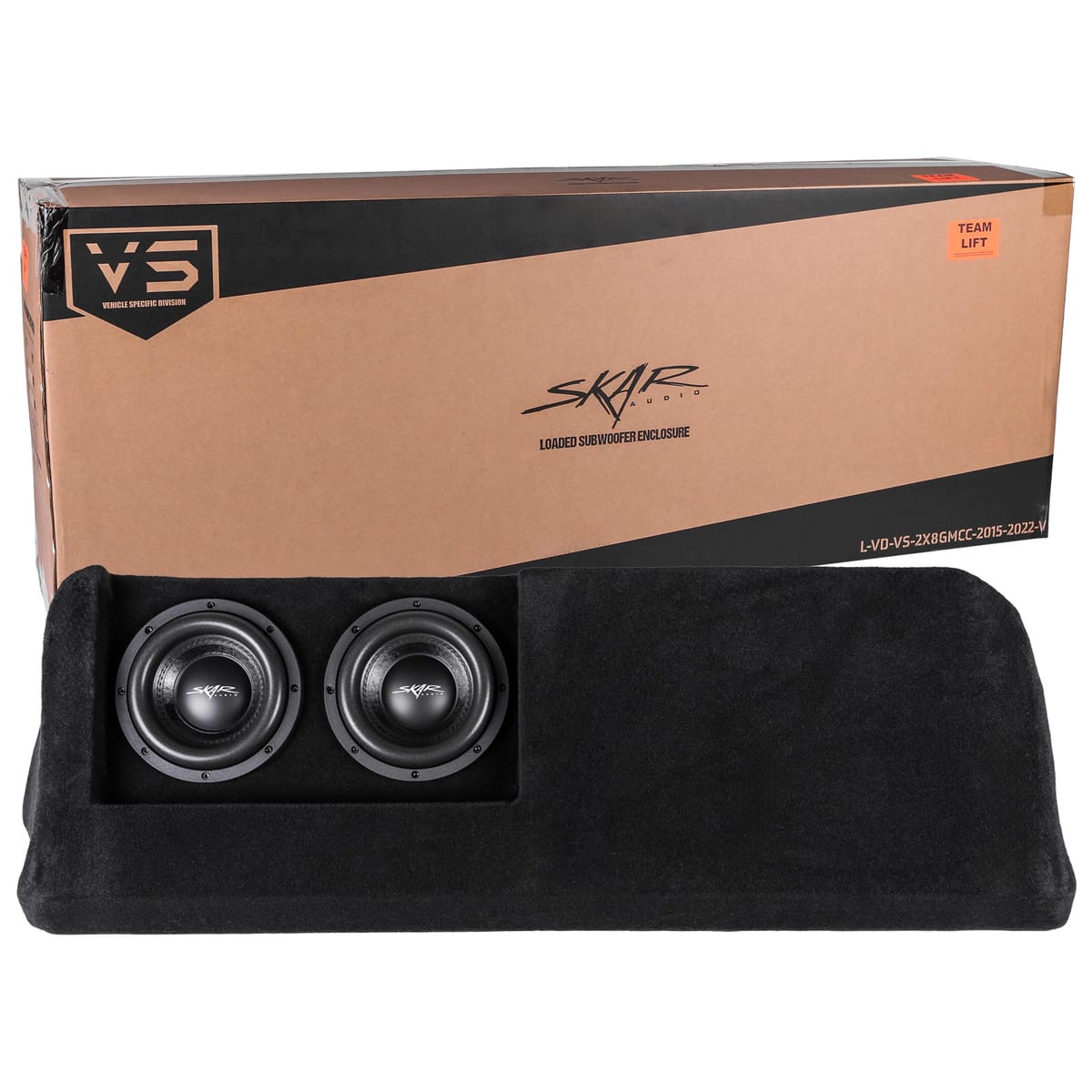 Dual 8" 1,200W Max Power Loaded Ported Subwoofer Enclosure Compatible with 2015-2026 Chevy Colorado/GMC Canyon Crew Cab Trucks #8