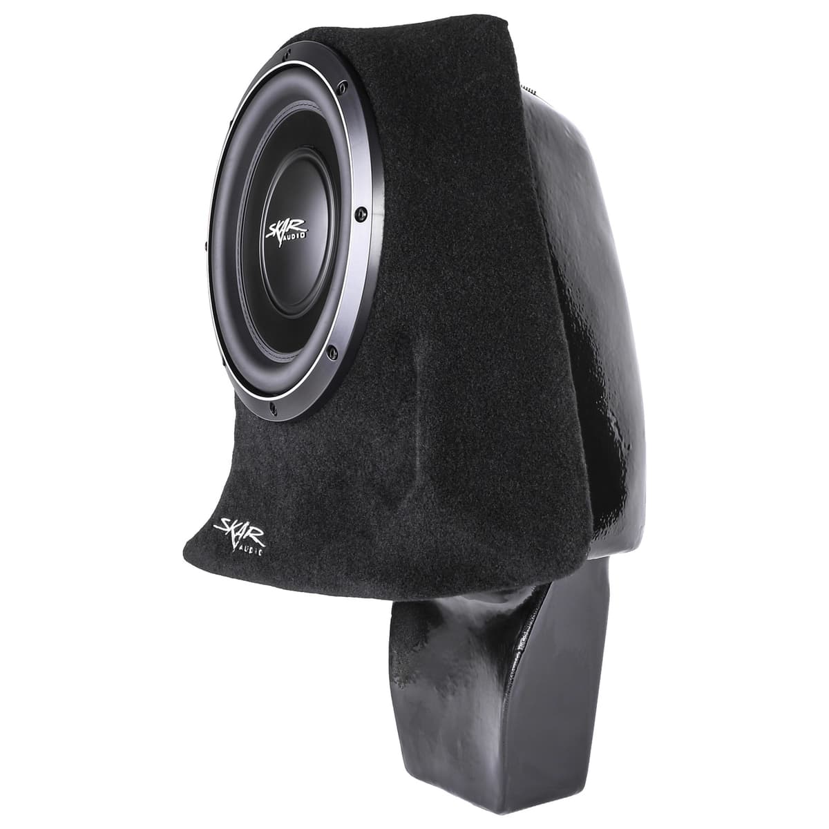 Featured Product Photo 1 for Single 10" 1,000W Max Power Loaded Subwoofer Enclosure Compatible with 2011-2025 Dodge Durango Vehicles