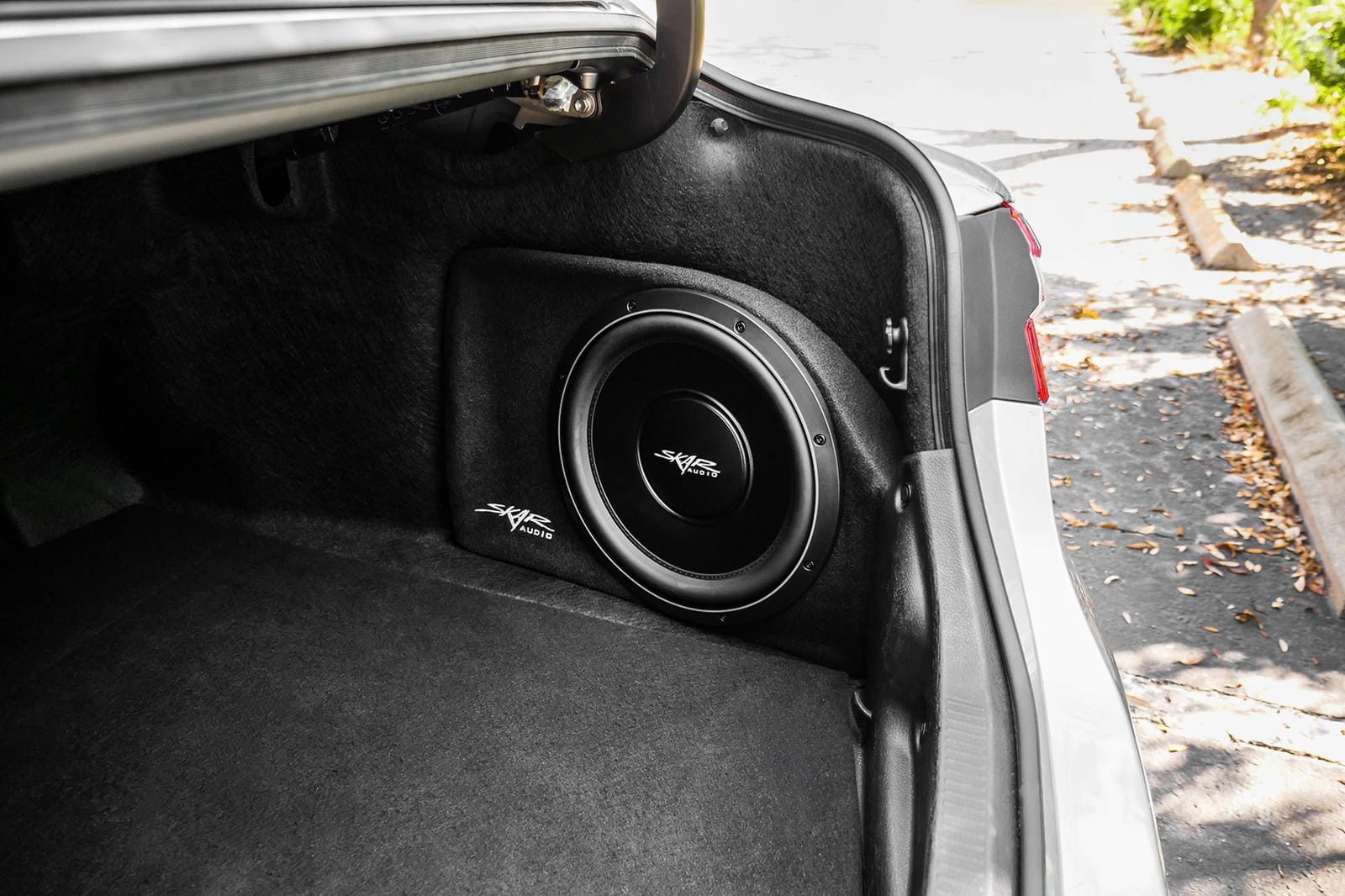 Single 12" 1,000W Max Power Loaded Subwoofer Enclosure Compatible with 2018-2025 Toyota Camry Vehicles #9