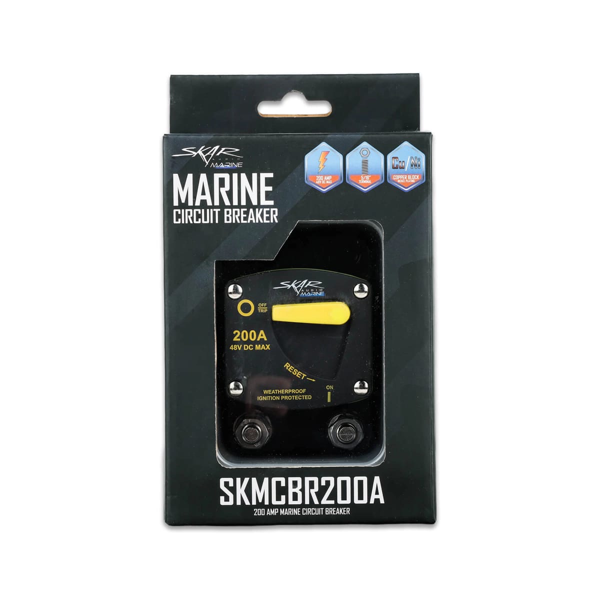 SKMCBR200A | 200 Amp Marine Grade Circuit Breaker #6