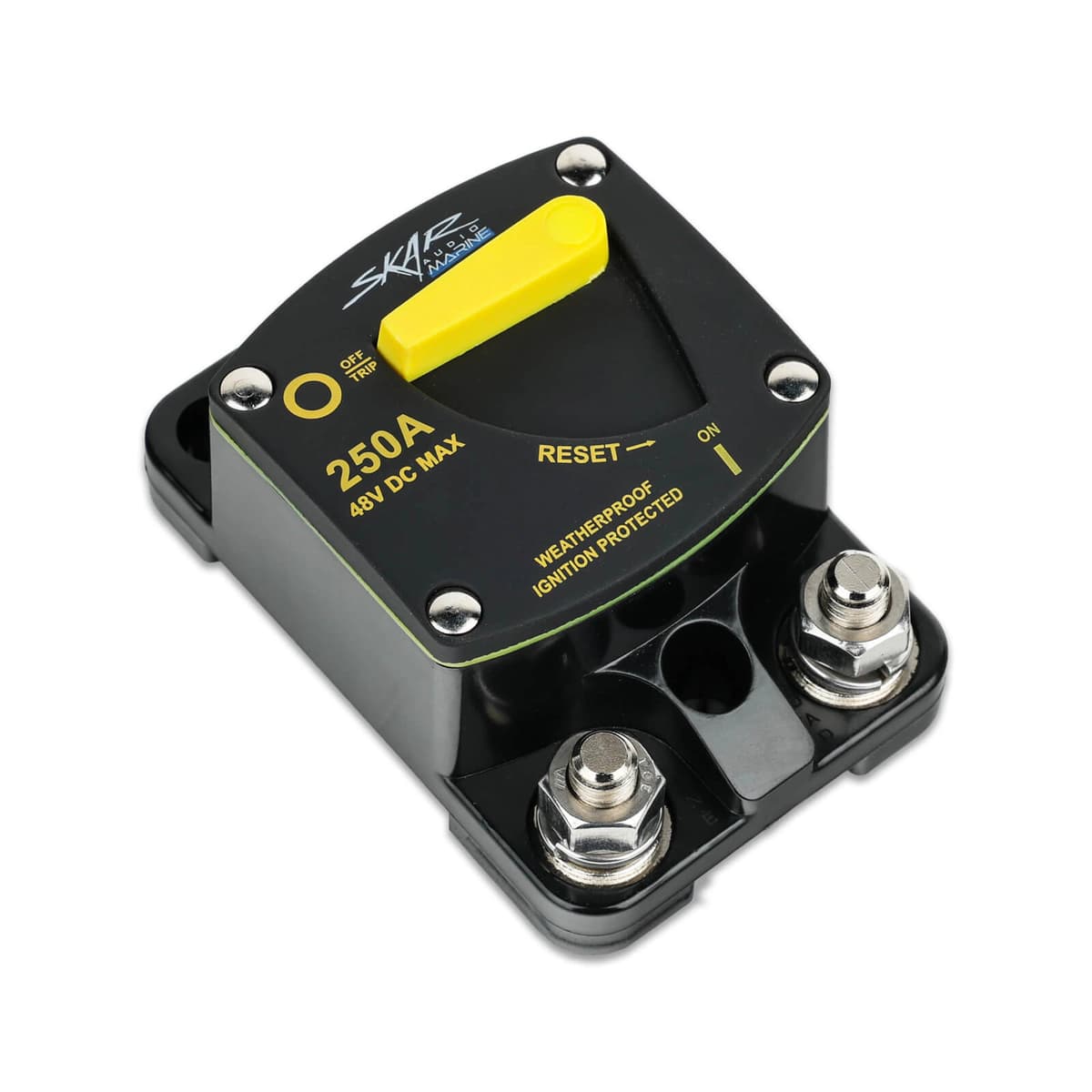 Featured Product Photo for SKMCBR250A | 250 Amp Marine Grade Circuit Breaker