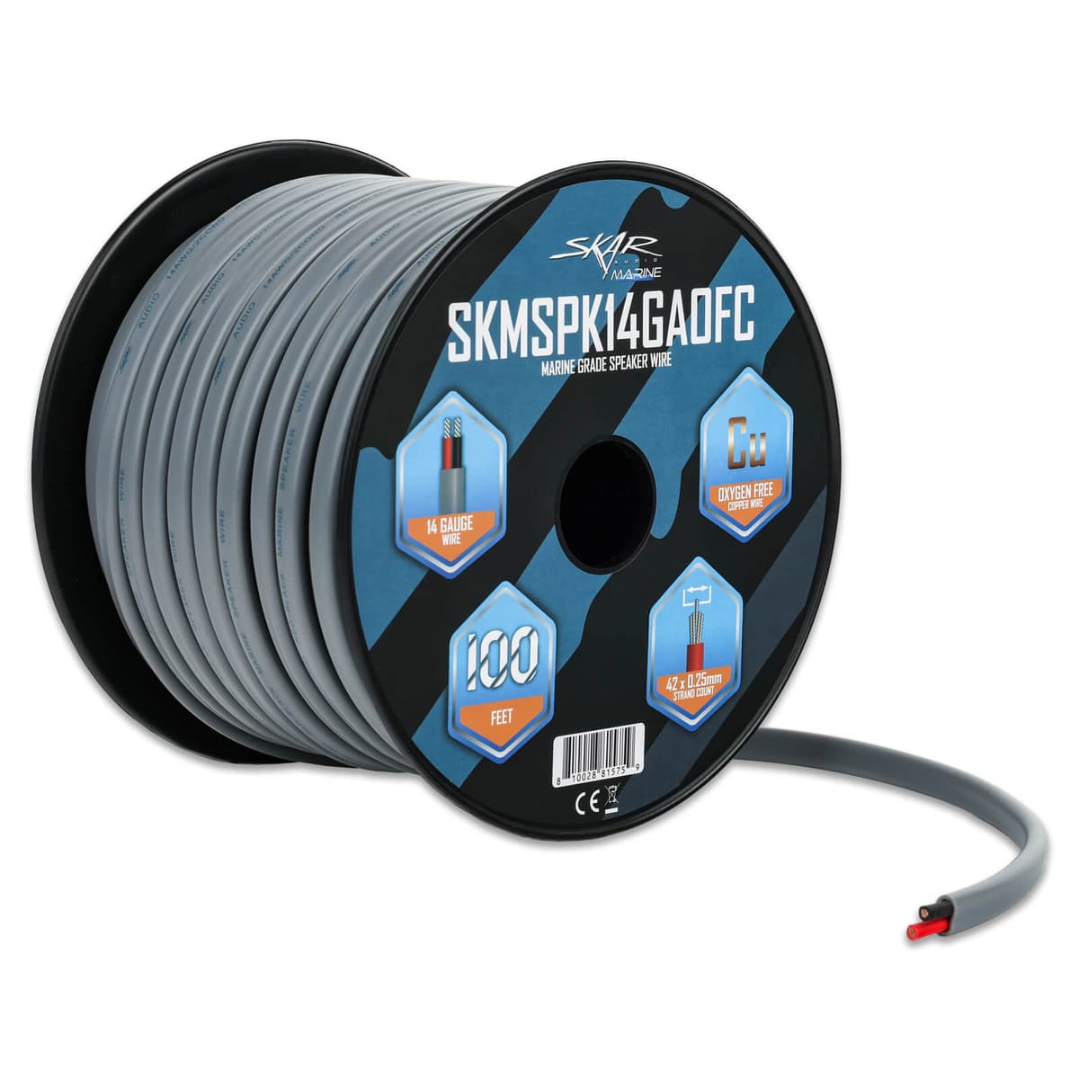 Featured Product Photo 1 for SKMSPK14GAOFC | 14-Gauge Marine Grade OFC Speaker Wire