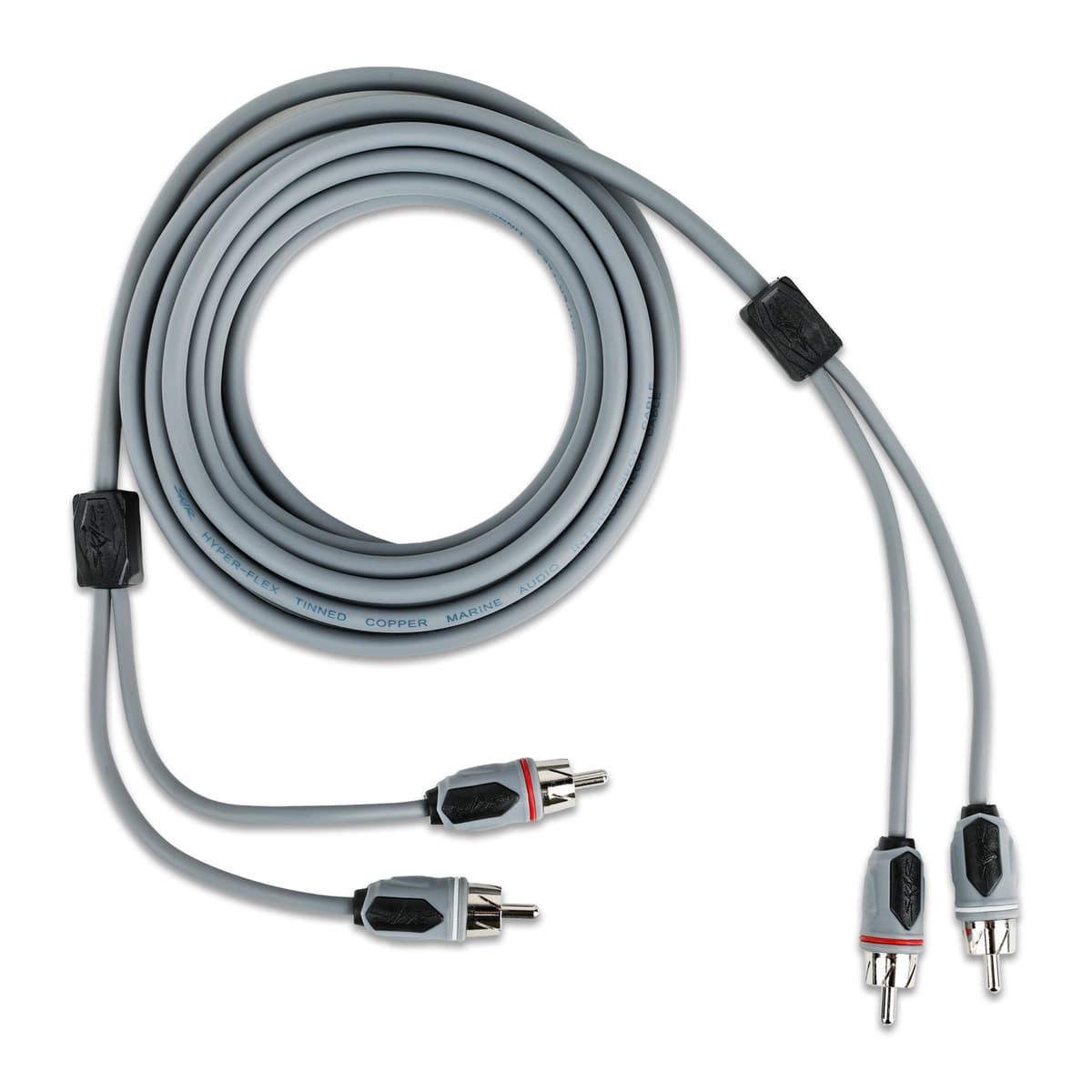 Featured Product Photo for SKM2CHRCA12 | 12 Ft 2-Channel Marine Grade RCA Interconnect Cable