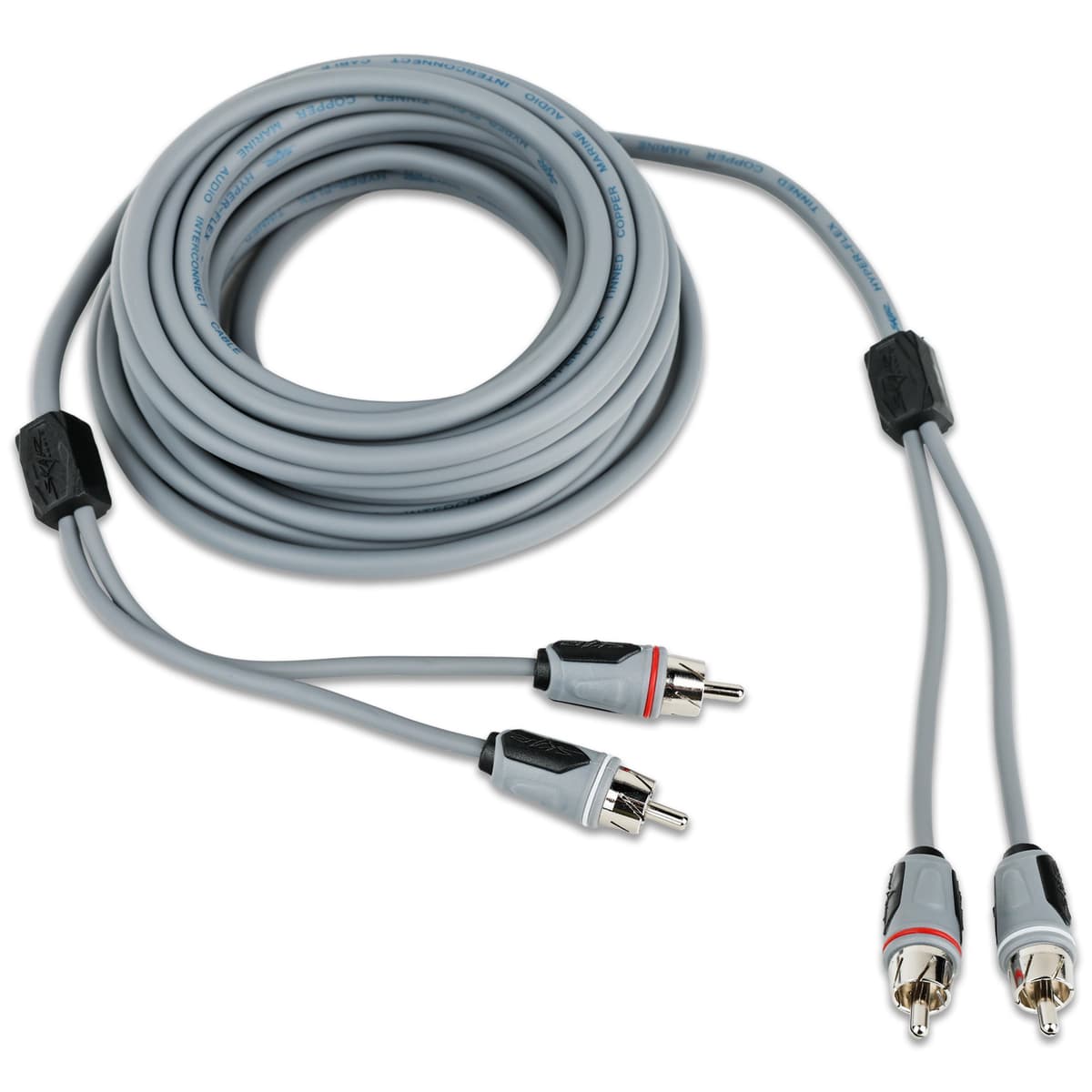 Featured Product Photo 2 for SKM2CHRCA20 | 20 Ft 2-Channel Marine Grade RCA Interconnect Cable