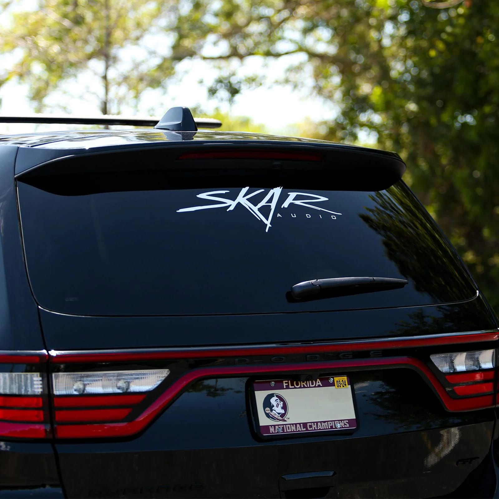SK-DECAL-LG | 20" x 6" Large Skar Audio Logo Decal #4