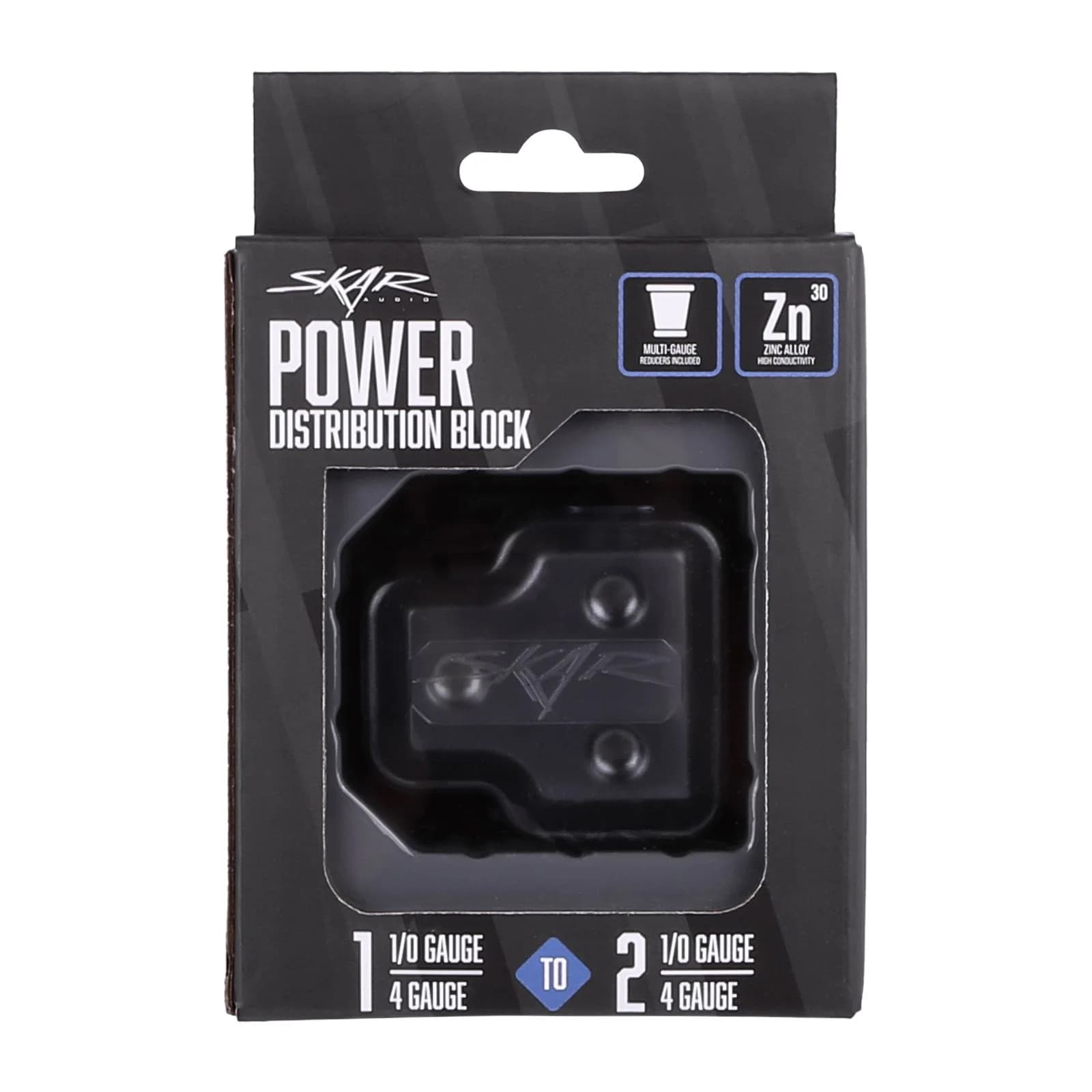 Featured Product Photo 8 for SK-DIST-BLK3 | Single 0/4 Gauge to Dual 0/4 Gauge Power Distribution Block