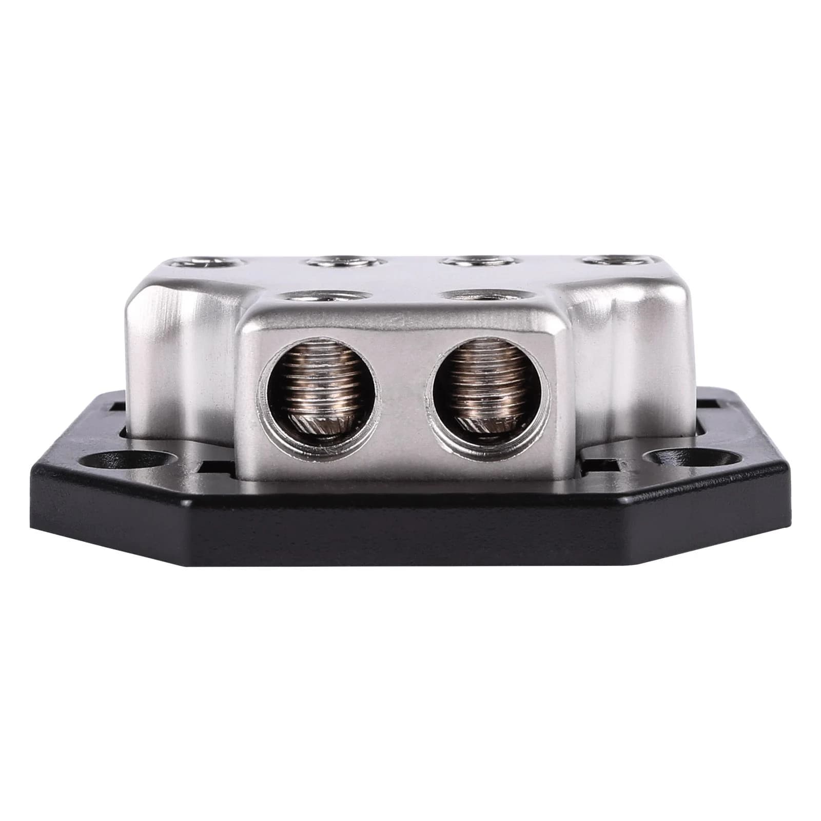Featured Product Photo 2 for SK-DIST-BLK5 | Dual 4 Gauge to Quad 4/8 Gauge Power Distribution Block