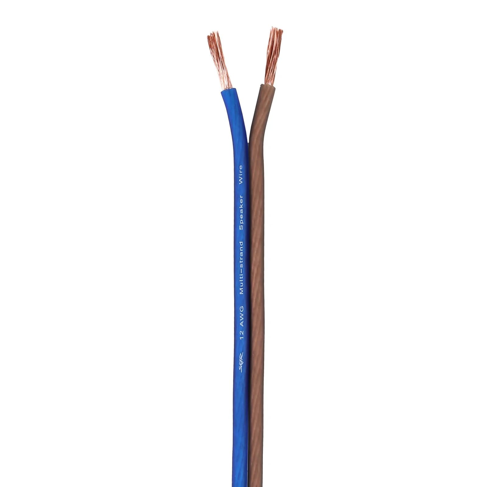12-Gauge Performance Series (CCA) Speaker Wire - Blue/Brown #5