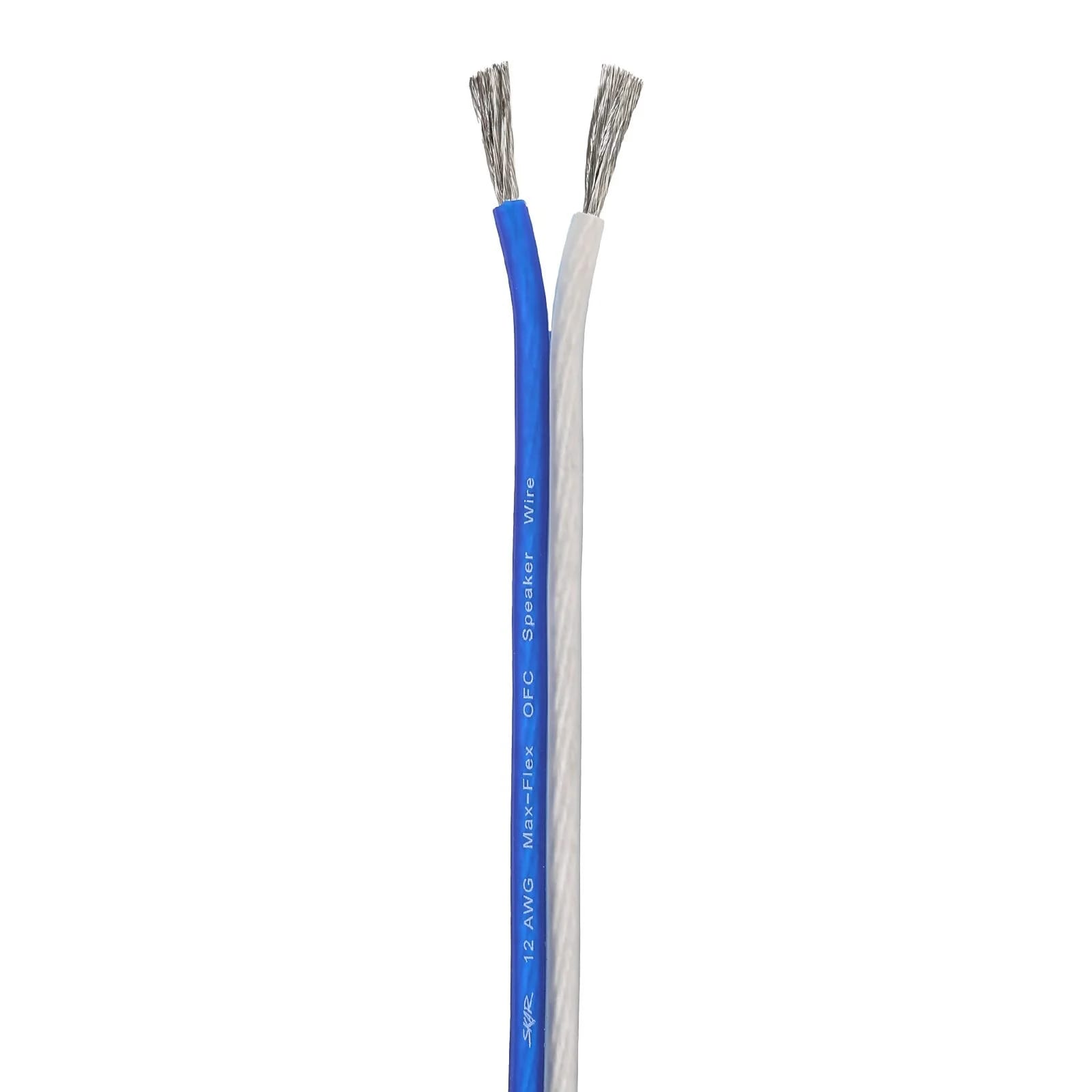 12-Gauge Elite Series Max-Flex (OFC) Speaker Wire - Blue/White #5