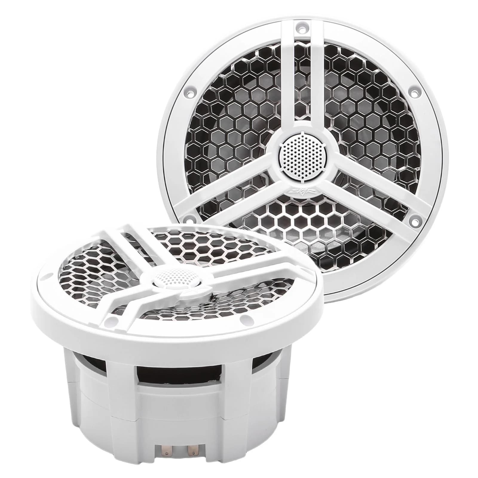 Skar Audio SK65M | Marine 6.5" Full Range 2-Way 320 Watt Speakers - White (Pair) - View 1