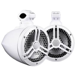 SK65M-TWR | Marine 6.5" Full Range 2-Way 320 Watt Tower Speakers - White (Pair) thumbnail 1