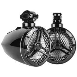 SK65MB-TWR | Marine 6.5" Full Range 2-Way 320 Watt Tower Speakers - Black (Pair) thumbnail 1