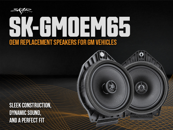SK-GMOEM65 OEM Replacement Speakers for GM Vehicles