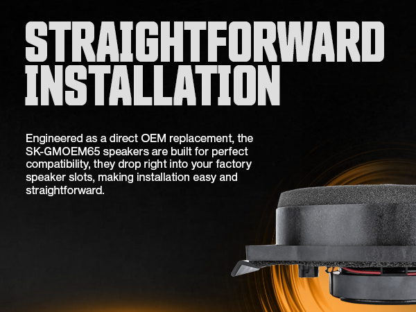 Straightforward Installation — direct OEM drop-in, no modifications required
